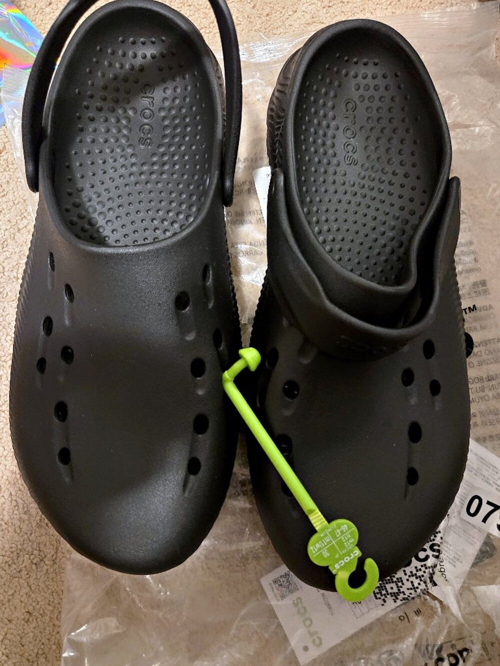 Crocs Mellow 2 Clog 214289-0TP Black Carbon Men's 12